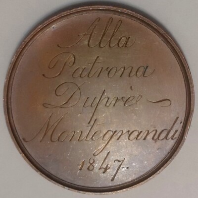 MEDAILLE CU. GALEAZZI Gaspare 44mm LAVRENTIVS LORENZO CIGNA