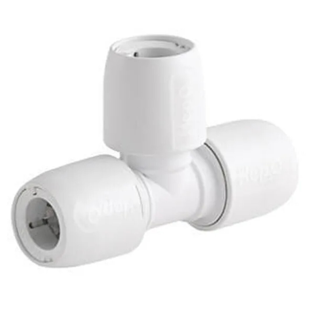 Hep2O Pb Equal Tee WT 15mm - Pack 10 - HD10/15W Hep2o Hep20