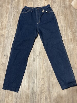 Vintage 90s Wrangler mom Jeans Womens 12 High waisted Rancher Made In USA  26x29