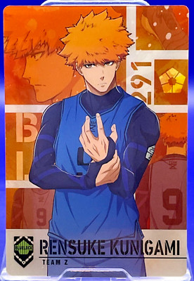Rensuke Kunigami N1-03 Blue Lock Wafer Card Baseball Bandai TCG Japanese Anime