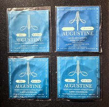 Augustine Blue B 2nd String for Classical Guitar pack of 4 strings 