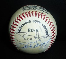 Steve Howe Garvey Terry Forster 1981 Dodgers Signed Feeney Baseball PSA/DNA COA