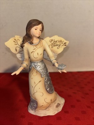 Element's Cherish Today Angel Figurine 5 1/2'' tall 82110 Estate Find
