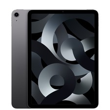 Apple iPad Air 5th Gen.  A2589 10.9" 64GB Unlocked - Space Gray - Good B 