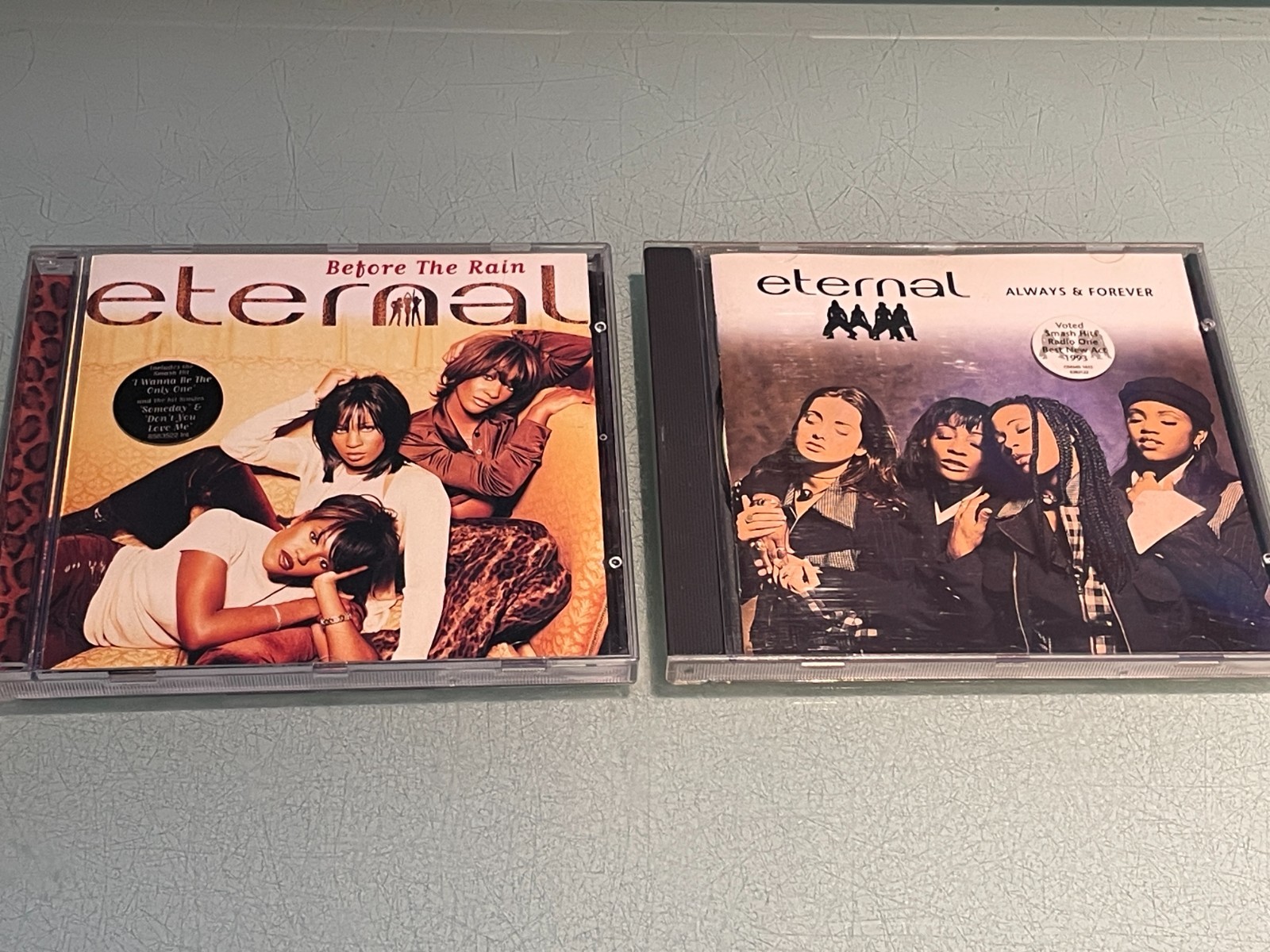 Eternal - 2 Original CD Albums - Always & Forever 1993 - Before The Rain 1997