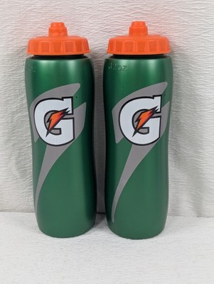 Gatorade - 32 Oz - Contour Squeeze Sport Water Bottle Workout Fitness - 2 Pack