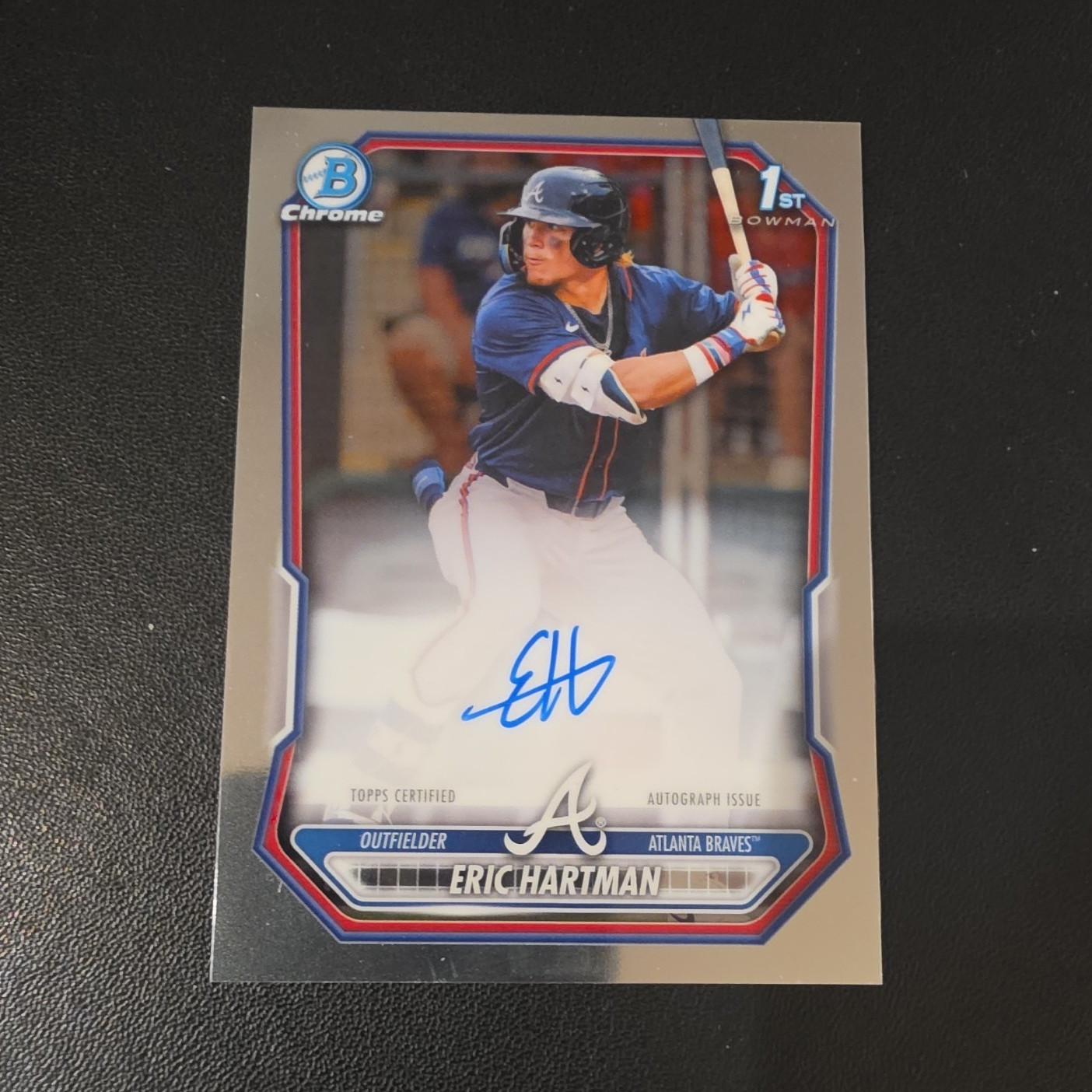 2026 Bowman Chrome Eric Hartman Prospect Autographs #CPA-EHA Auto