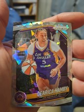 Dearica Hamby 2025 Panini Prizm WNBA Cracked Ice Prizm Card-#39 LA Sparks