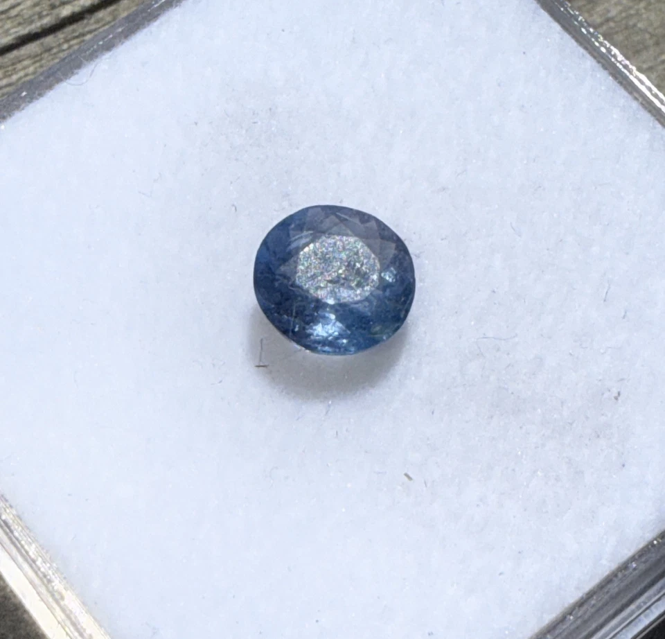 Authentic Round Faceted VSI Tanzanite  loose Gemstone making 1ct Round Solitaire - Image 4 of 4