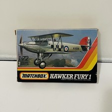 Matchbox Hawker Fury 1 Plane Model Kit 1/72 N...