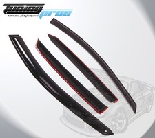 Dark Smoke Rain Visor Deflector 4pcs Out-channel For Hyundai Tucson 2010-2015