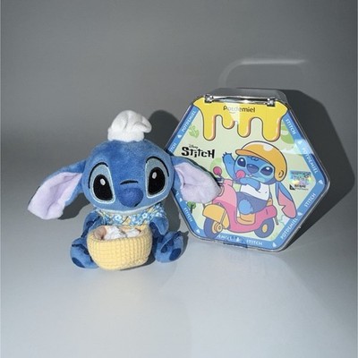 Disney Stitch Plush Toy Lilo & Stitch Collectible Tin Box Potdemiel Packaging