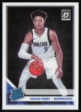 2019-20 Donruss Optic #191 Isaiah Roby Rookie Dallas Mavericks RC Card. rookie card picture