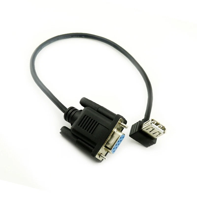 Cable Usb 9.8inch 9.8" Rs232 10/8/7 Adapter Serial Female Converter Db9 25cm - Image 3 of 4