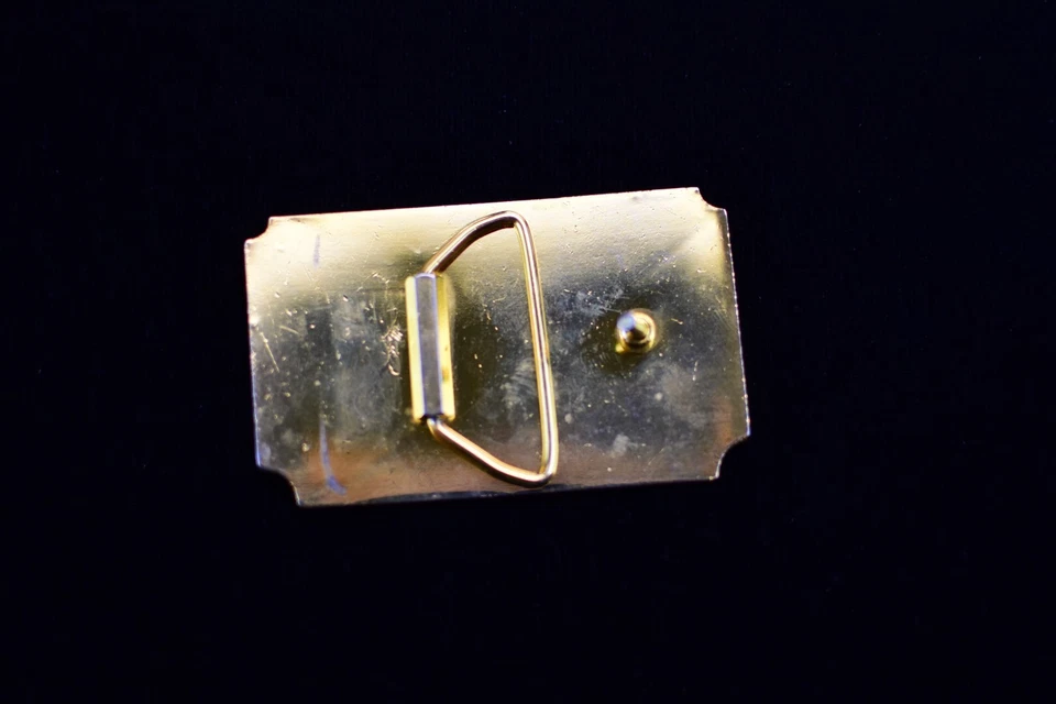 CIRCUS CIRCUS Las Vegas Hotel Casino Souvenir Tono Dorado Latón Hebilla de Cinturón Foto 2 de 3