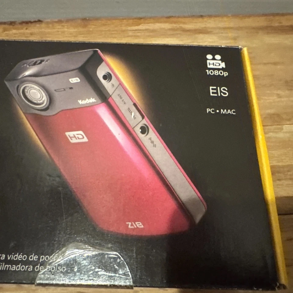 Kodak Zi8 Pocket HD Video Camera 1080P -new Sealed Box - Image 2 of 4