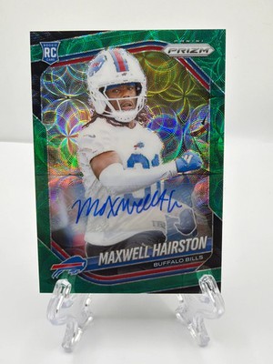 2025 Panini Prizm Maxwell Hairston #360 Green Scope 12/75 RC