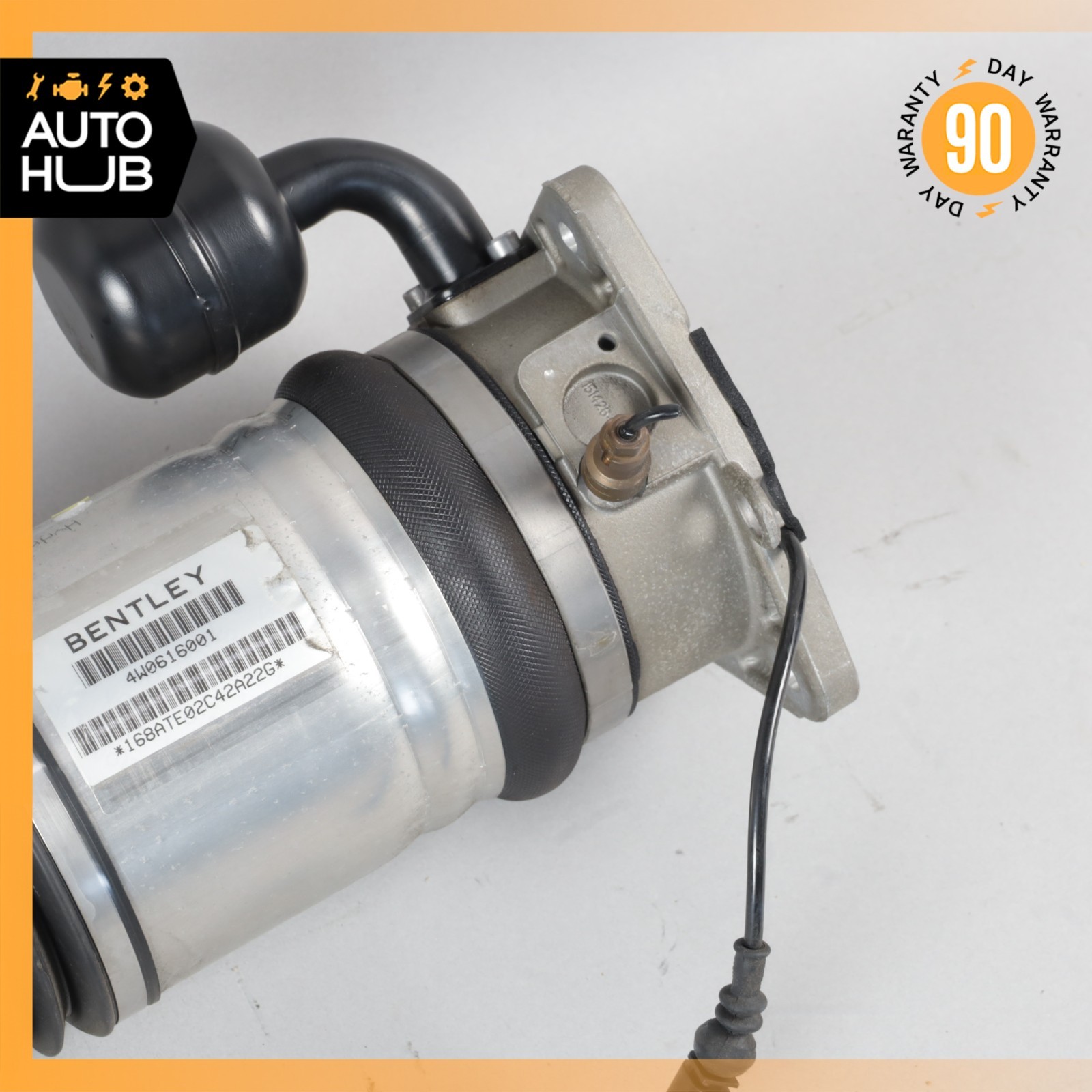 14-18 Bentley Flying Spur Rear Left Air Ride Air Shock Strut 4W0616001 OEM 40k
