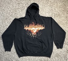 2015 Disturbed Immortalized The Guys Grin Smile Hoodie Sweatshirt XL Heavy Metal