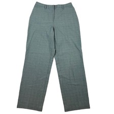 Liz Claiborne High Rise Plaid Trousers Size 10