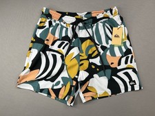 Quiksilver Mens Surfsilk Mix Volley Board Shorts Wild Fern Sz L