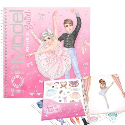 TOPMODEL BY DEPESCHE TOPModel Dress Me Up Stickerbuch BALLET Ballett Tanz Mädchen Sticker Buch NEU