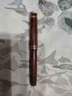 Wahl Eversharp Wood Grain Fountain Pen With 14k Gold Fine Flexible Point Nib USA — photo 2