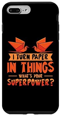 iPhone 7 Plus/8 Plus Origami Kranich Tier Papierkunst Japan Falttechniken