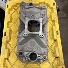 Nice Edelbrock Scorpion Vintage Intake 2950 Sbc Tarantula Vintage Hot Rod Gasser