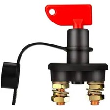 Car Battery Switch Disconnect 12v 200A Cut Off Battery Isolator Switch with 2 Ke