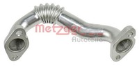 Metzger Autoteile 0892656 Rohrleitung, AGR-VENTIL FüR Audi Seat Skoda VW