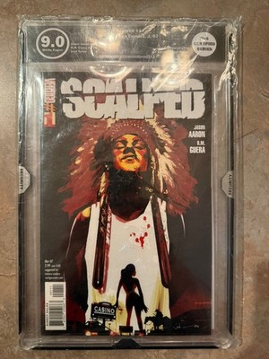 Scalped #1 EGS 9.0 Vertigo Comics 