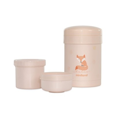 Miniland Thermetic Dolce Candy Isolierbehälter, 700 ml, doppelte Stahl-Isoliersc