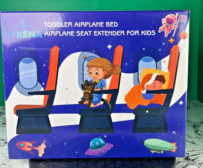 Airplane Seat Extender for Kids - Toddler Travel Airplane Bed