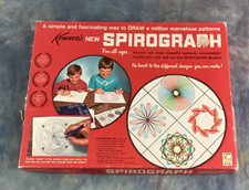 Vintage Kenners New Spirograph 401 Drawing Set 1967 Games Crafts