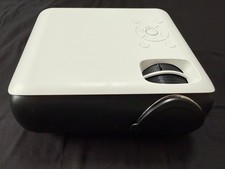 LED Smart Projector 1080P Native, 4K Support, Build-in App, 9500 Lux White/Black