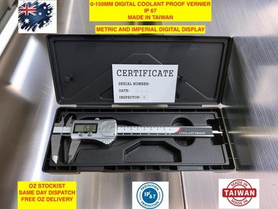 Digital Vernier Caliper 0-150mm /6'' Stainless Steel Body (Industrial Quality)