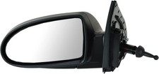 Paint to Match Driver Side Mirror for Hyundai Accent - Manual, Textured Black