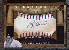 2005 Upper Deck Sweet Spot Classic - Sweet Spot Signatures - Red/Blue Yogi Berra