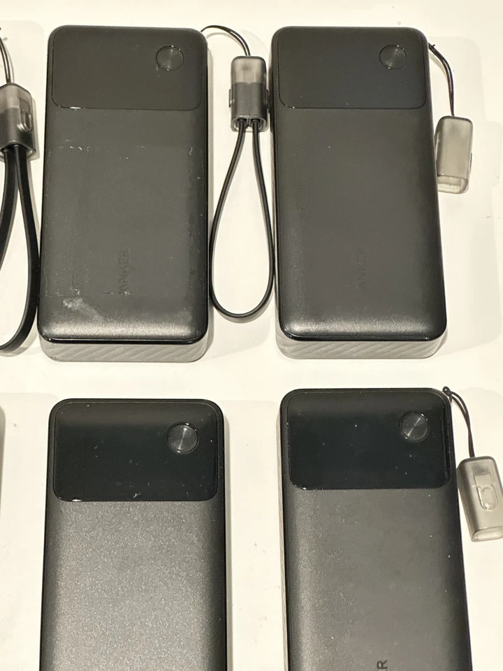 Anker 20,000 mAh 30W Portable Charger Battery Lot of 10 AS IS FOR PARTS - Image 2 of 3