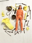 1960s MARX JOHNNY WEST CHIEF CHEROKEE WITH ORANGE & YELLOW ACCESSORIES LOT #18