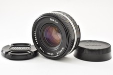 Nikon NIKKOR Ai-S AIS 50mm f/1.8 Pancake Lens w/ Caps READ Fungus Parts Repair