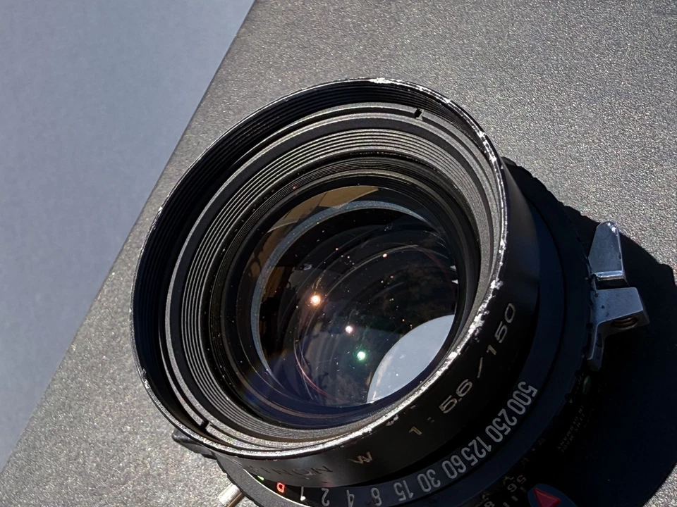 富士富士农W 150毫米f5.6镜头大画幅-共体快门-Sinar板 — 第 4/4 张图片