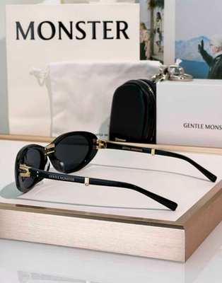 Gentle Monster Lolang 01 Sunglasses Black With Case New | eBay