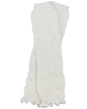 juDanzy Rouched baby leg warmers for girls, toddler, child One Size, Cream