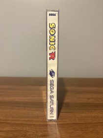 Sonic R (Sega Saturn, 1997) Tested Complete Humidity Damage Read Description 