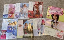 LOT OF 7 2008 2009 American Girl Doll Magazine Catalogs CHRISSA