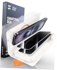  2 Pack for Privacy Screen Protector, Military Grade Shatterproof, 9H iPhone 16