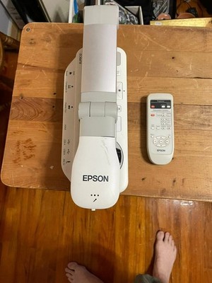 Epson ELPDC12 Document Camera 1080i 10x Zoom With remote No power Chord