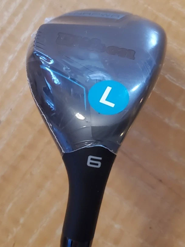 Club de golf Wilson Dynapower 6H híbrido 28,5° para mujer diestro con cubierta Foto 2 de 4